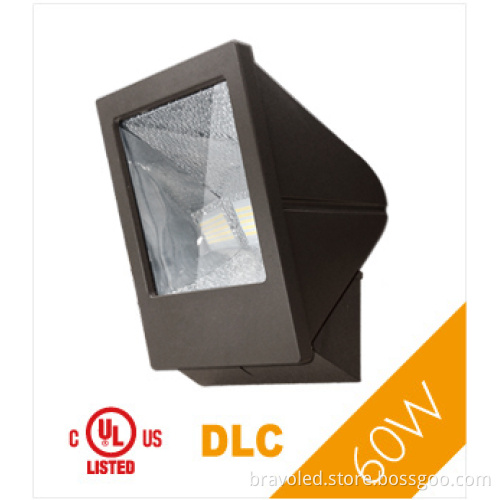 LED Wall Pack 60W UL cUL Dlc 277V